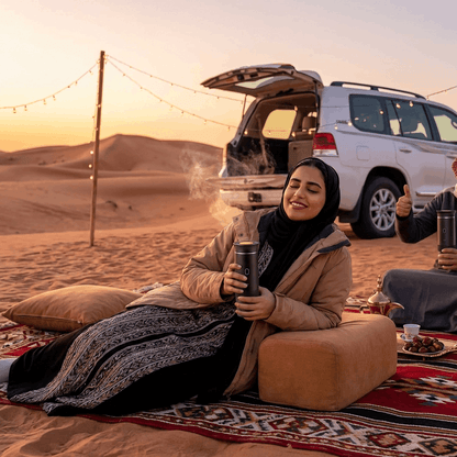 ماكينة إسبريسو محمولة ذاتية التسخين 3 في 1 | قهوتك معك وين ما رحت