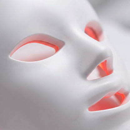 قناع LED لاسلكي ٧ ألوان — بشرة مشرقة بدون عيادات