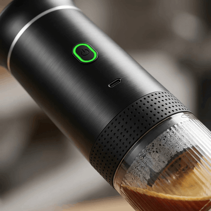 ماكينة إسبريسو محمولة ذاتية التسخين 3 في 1 | قهوتك معك وين ما رحت