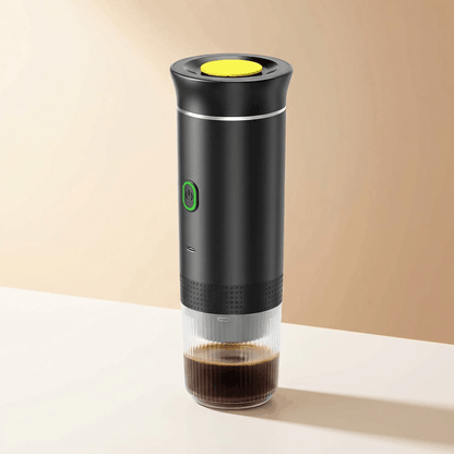 ماكينة إسبريسو محمولة ذاتية التسخين 3 في 1 | قهوتك معك وين ما رحت