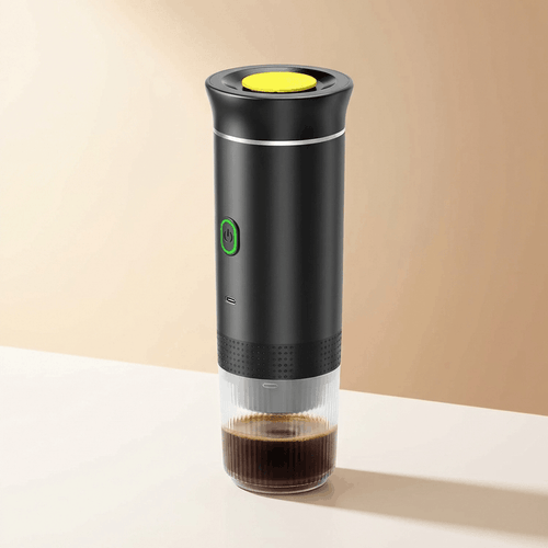 ماكينة إسبريسو محمولة ذاتية التسخين 3 في 1 | قهوتك معك وين ما رحت