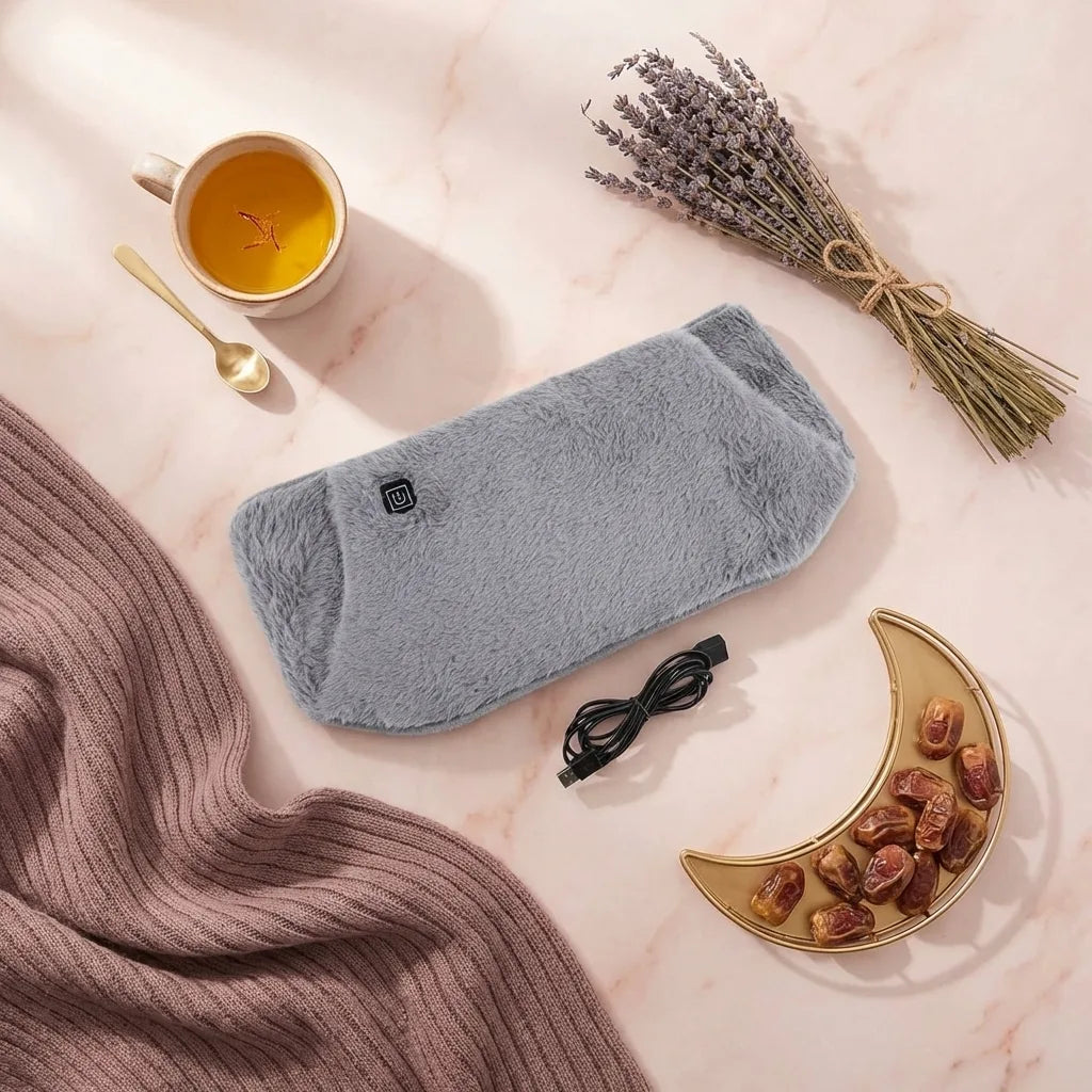 حزام التدفئة الذكي للبطن – راحة فورية من آلام الدورة بدون أدوية