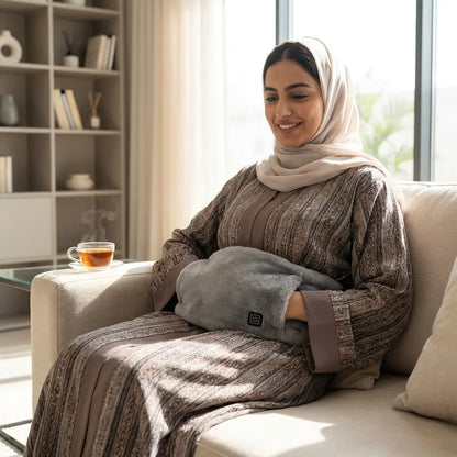 حزام التدفئة الذكي للبطن – راحة فورية من آلام الدورة بدون أدوية