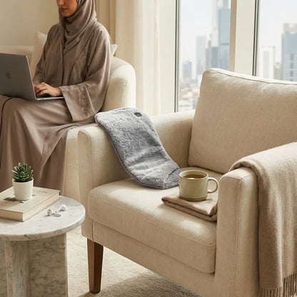 حزام التدفئة الذكي للبطن – راحة فورية من آلام الدورة بدون أدوية