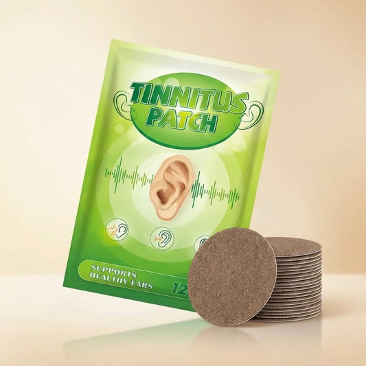 لصقات طنين الأذن الطبيعية - تركيبة أعشاب عضوية 100% للتخلص من الطنين